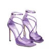 Luxurys Designers bow heels Dress Shoes Pumps sandals high heels 8 10 12 cm Latte Asymmetric Grosgrain Mesh Fascinator Bows Black Latte Fuchsia wedding shoes