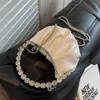 Mini -schoudertassen voor damesketenontwerp luxe handtas met diamant vrouwelijke avond en portemonnees SAC A Main Femme 230202