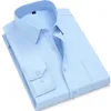 Męskie koszule swobodne koszuli mody MENS MENS LONG SLITEWISKA Spring Autumn Casual Shirt Soft Slim Fit Man Man Man Solid White Khaki Blue Smart Mężczyzna 230202