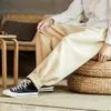 Men's Pants Japanese Fashion Warm Lambswool Harem Street Size Thickened Jogging Casual Home Sleep 230202