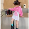 Clothing Sets Fashion Baby Girls Spring Autumn Set Hoodies Sweaters Long-sleeved Shirts Clothes Children Casual Birthday Suit