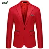 Herenpakken Blazers Mannen Slim Fit Kantoor Blazer Heren Jasje Trouwjurk Casual Business Jassen Plus Size 230202