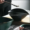 Bowls Japanese Style Ceramic Three Color Stoare Fruit Dish Sauce Small Bowl Dessert Dinner Drop Delivery Home Garden Kitchen Dining Dh8Wt