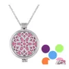 Pendentif Colliers Diffuseur Collier Médaillons Ouverts Par Huile Essentielle Aromathérapie Médaillon Drop Livraison Bijoux Pendentifs Dh4Jh