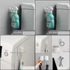 Bathroom Shelves Shees Ring Hook Paste Cleaner Storage Small Object Hanging Plastic And Finishing Drop Delivery Home Garden Bath Hard Dheed