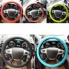 Steering Wheel Covers Universal Car Cover Skidproof Auto Steering-Wheel Anti-Slip Silica Gel Car-styling Accessories 1PC