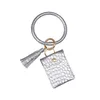 Party Favor Crocodile Mönster Armband Keychain Tassels Leatherwear Coin Purse MTI Cards väska Keyring Accessories 11 5JM E2 Drop Deli DHZC4