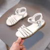 COZULMA Children Summer for Princess Kids Rhinestone Beach Shoes Soft Sole Baby Girls Sandals 21-36