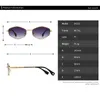 Sunglasses Fashion Vintage Small Frame Rhombic Women Men Designer Travel Chain Sun Glasses Sexy Ladies UV400 Shades