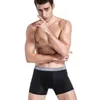 Unterhosen Herren Einfache Mid-Rise Modal Boyshorts 3D U-konvex Weiche, atmungsaktive Boxerhöschen Hautfreundlicher Freizeitsport