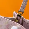 DSIGNER WOMEN MESSENGER BAGS本物の革のエンペレントバッグ化粧品ハンドバッグ分離可能なショルダーストラップショッピングバッグ小さな丸い財布