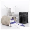 Opslagmanden opvouwbare waterdichte wasmand plaid vuile kleding wasszak speelgoed organizer kleding doos dbc drop levering home dheqg