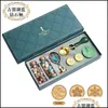 Candles Stamps Wax Seal Box Kit Evening Wedding Invitation Decorative Dip Pot Set Stam Plates Melt Packaging Craft Supplies Drop Del Dhfwy