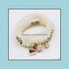 Charm Bracelets Bangles Special Offer Top Beads Process Fashion Bead Bracelet Drop Delivery Jewelry Dhp3I