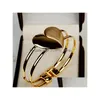 Bangle Fashoin smycken Frosted Heart Armband Bright Drop Delivery Armband DHRA4