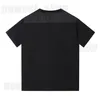 Herren T-Shirts beliebt 2023 Designer Sommer Herren T-Shirt T-Shirt Luxus Kreis klassisch Buchstabe Metall Dreieck Patchwork schwarz weiß T-Shirts einfach lässig T-Shirt Top 7KP7