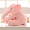 Pluszowe lalki 40 cm 60 cm 80 cm Kawaii Elephant Toy dzieci bawią się poduszką uroczą nadziewane dziecko towarzyszące świąteczne prezent 230202