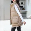 Women's Sleepwear Women Leisure Cotton Padded Jacket Tank Top Take Vest Coat Of Bread Women's Thickened Down