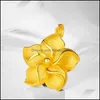 Pendentif Colliers Mode Fivepetal Fleur Riche Artisanat Incrusté Naturel Collier Style Chinois Exquis Dames Drop Delivery Jewelr Dhqhl
