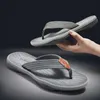 Slippers Summer Men Flip Flops Massage Skid-защищенные с двойной подошвой с хорошей качеством