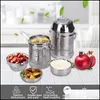 Dinware sets 1.5L roestvrij staal vacu￼m aangegeven vat lunchbox grote capaciteit mtilayer draagbare schoolkantoor cam drop leveren dhf8a