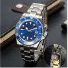 Orologi di lusso Versione N V5 Movimento meccanico automatico 2813 116610 116619 Quadrante blu nero 40mm Lunetta in ceramica Vetro zaffiro Immersione Origina Box