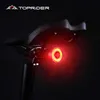 Lights Smart Sensor Brake Bicycle Tail Light High Visibility Bike Rear Lamp IPx65 Waterproof LED Charging Taillights for Night Cycling 0202