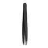 Kompakta speglar Eyebrow Tools Stencils Pink/Black Color Tweezer Hair Beauty Slant Puller Rostfritt stål Eye Brow Clips Makeup Tool