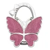 Hook Butterfly Handbag Hanger Glossy Matt Fjärilsvikbar bord för väskväska FY3424