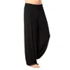 Pantalons pour hommes Yoga décontracté couleur unie Baggy pantalon danse du ventre sarouel pantalons de survêtement à la mode vêtements amples 230202