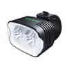 S 2022 Ny cykelcykeluppsättning cykel USB -laddningstrålkastare Ljus MTB IPX6 Vattentät ficklampa LED Lantern Front Lamp 0202