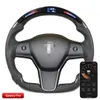 LED -prestandastyrningshjul för Tesla Model Y Racing Driving Wheel