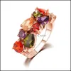 Pierścień Solitaire Beautifly Diamond zaręczyny Cubic Zirconia luksusowa hurtowa biżuteria
