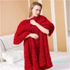 Cobertores Seikano Blanket de malha macia Inverno sof￡ grosso Throw Yarn Firing Introduzindo Peso Handmade Decora￧￣o de Casa N￳rdica 55