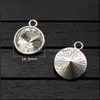 Charms 10pcs/ Lot Yüzen El Sanatları için 12 Doğum Taşı DIY Cazibe Tel Bilezik Boncuklar Kristal Kolye Takı Aksesuarları Delme OTIT4