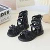 Kinder Teenager Baby Mädchen Prinzessin Feste Freizeitschuhe Bowknot Kinder Sommer Sandalen F04131 0202