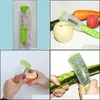 その他のナイフアクセサリーポテトキュウリの容器付き容器付きのステンレス鋼のMtifunctional Storage Peeler