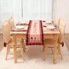 椅子カバー9pcs/setカバーテーブルの装飾ホームクリスマステーマ製品セットフラッグマットキッチン