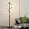 Floor Lamps Modern Art Deco LED Lamp Sofa Metal Stand Home Decoration Bedroom School Room Indoor Lighting Fixture