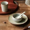 Kommen Japanse stijl stoare voor één persoon keramische tafelgerei set gerechten lepel cup dinerborden el restaurant clubbenodigdheden
