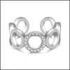 Обручальные кольца Высококачественное обручальное кроссовер для женщин крошечные розовые золоты