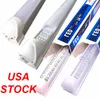 144W T8 LED Tube intégré LED Tubes lumière en forme de V remplacer l'éclairage Fluorescent refroidisseur porte Garage magasin lumières oem LED