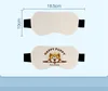 Thermal Transfer Blank Sublimation Sleeping Personalised Eye Mask Linen Custom Travel Pocket Eye Masks B232