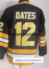 Hockey Jersey Heren Retro 9 Johnny Bucyk Vintage Classic 12 Adam Oates 4 Bobby Orr 75th Anniversary CCM All Stitched Black