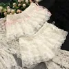 Débardeurs pour femmes Camis Rose Crop Top Femmes D'été Mignon Y2k Tops Dentelle Garniture Arc Décoration Slim Camis Sweet Girl Lolita Style Esthétique Kaii Vêtements Y2302