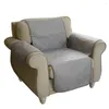 Couvre-chaise 1PCS Sofa Cover Cushion Pet Protective Pongee Fabric de tissu côté fauteuil Meubles Meubles pour le salon