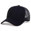 Ball Caps Baseball Cap мужчина Casquette Femme Summer Hat Women Sun Sport Meshback Hip Hop