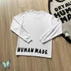 Camisetas masculinas masculinas t-shirt tee de manga longa vintage Tops G230202