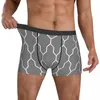 Underpants Optikool Nordic Mönster Underkläder Symetria Geometriska män trosor Skriva ut mjuka boxershorts trosor plus storlek 2xunderbyxor