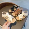 Cozulma Children Boys Girls Hook Kids Summer Weave Beash Sandals Gladiator Shoes Size 21-30 0202